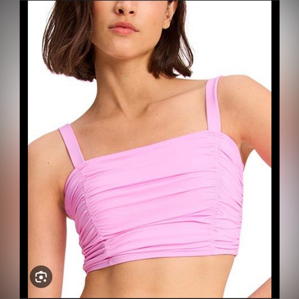 Kate spade carousel swim bra top in pink NWT - Picture 1 of 6